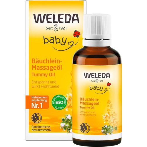 Weleda Baby Bäuchlein-Massageöl - pflegt und entspannt 50 ml