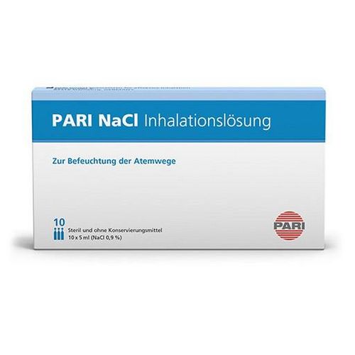 PARI NaCl 0,9% Inhalationslösung 10X5 ml