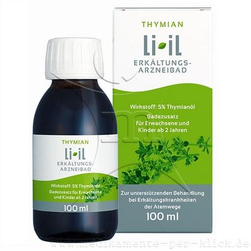 THYMIAN LI-IL Erkältungs-Arzneibad 100 ml