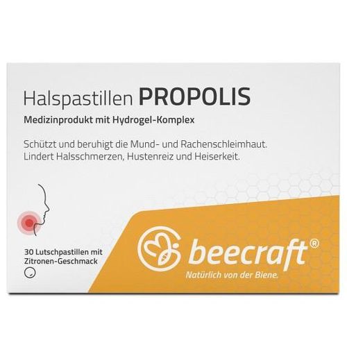 BEECRAFT Halspastillen Propolis 30 St