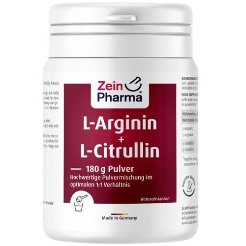 L-ARGININ & L-CITRULLIN Pulver 180 g