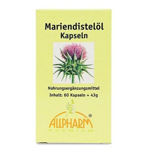 MARIENDISTEL ÖL 500 mg Kapseln 60 St
