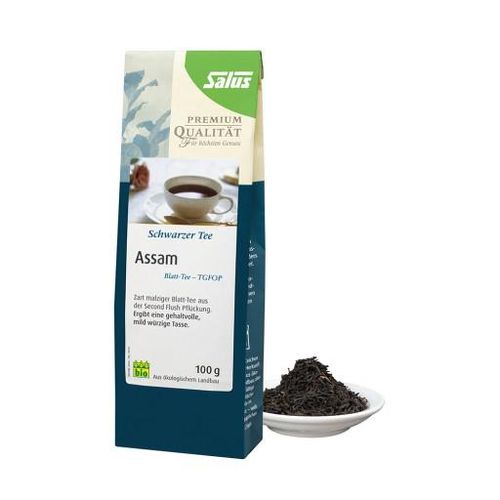 ASSAM schwarzer Tee Blatt-Tee TGFOP Bio Salus 100 g