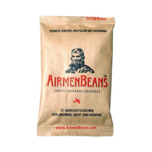 AIRMENBEANS feinste Kaffee Pastillen m.Guarana 21 St