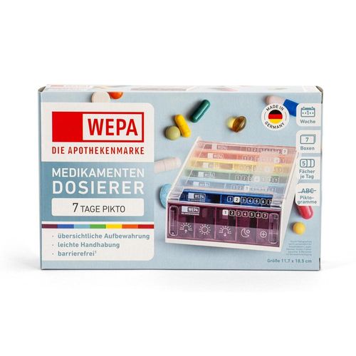 WEPA 7 Tage Wochenmagazin Piktogramme Regenbogen 1 St