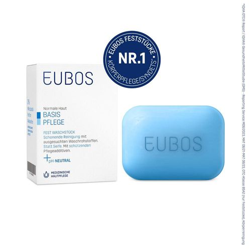 EUBOS BASIS PFLEGE FEST WASCHSTÜCK 125 g