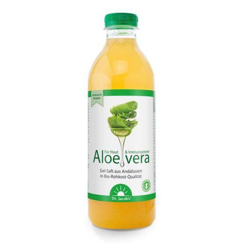 Dr. Jacob's Aloe Vera Gel Saft Bio Rohkost-Qualität Acerola 1000 ml