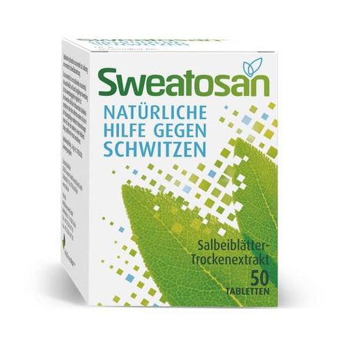 SWEATOSAN® pflanzliches Arzneimittel gegen starkes Schwitzen 50 St