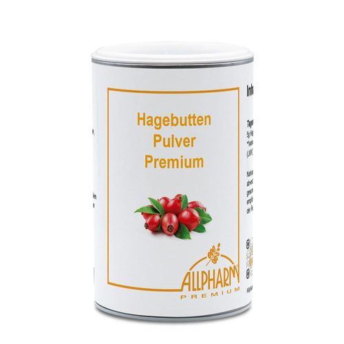 HAGEBUTTEN PULVER Premium Allpharm 100 g