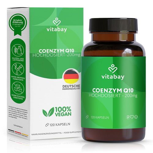 COENZYM Q10 UBICHINON Komplex 200 mg vegan Kapseln 120 St