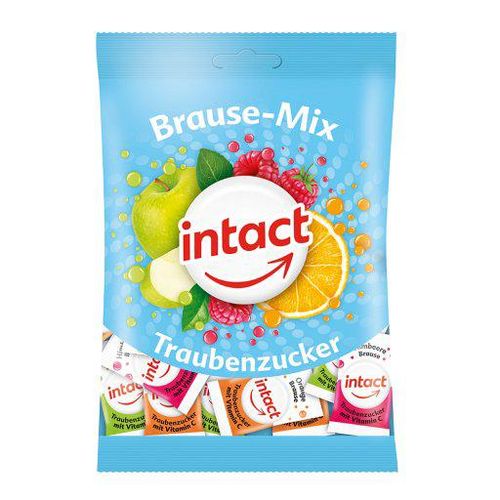 INTACT Traubenzucker Beutel Brause-Mix 75 g