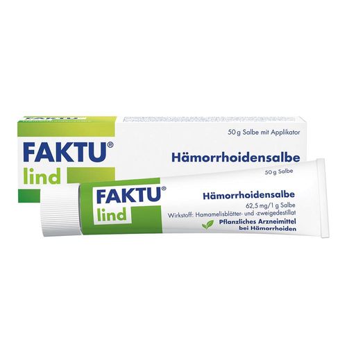 FAKTU lind Hämorrhoidensalbe 50 g