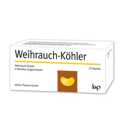 WEIHRAUCH-KÖHLER Kapseln 10 St