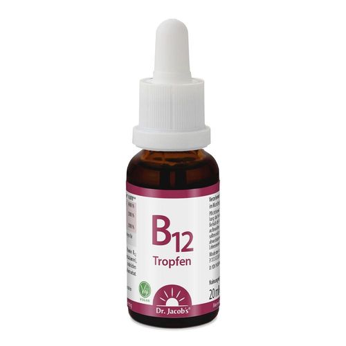 Dr. Jacob's Vitamin B12 Tropfen 100mcg Methylcobalamin vegan 20 ml