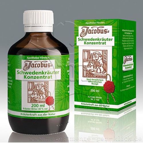 JACOBUS Schwedenkräuter Konzentrat 200 ml