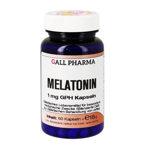 MELATONIN 1 mg GPH Kapseln 60 St