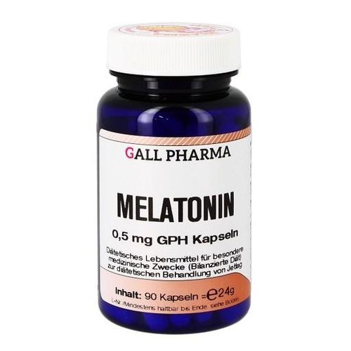 MELATONIN 0,5 mg GPH Kapseln 90 St