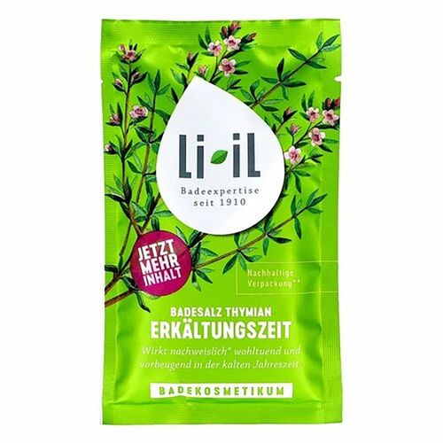 LI-IL Badesalz Thymian Erkältungszeit 80 g