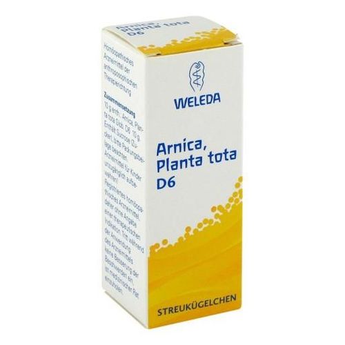 ARNICA PLANTA tota D 6 Globuli 10 g