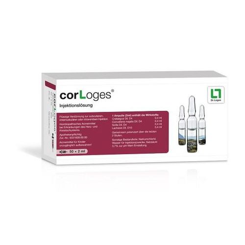 CORLOGES Injektionslösung Ampullen 50X2 ml