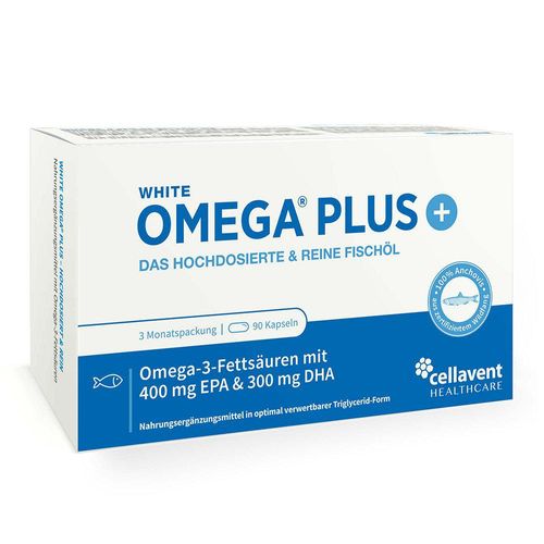 WHITE OMEGA Original Omega-3-Fettsäuren Weichkaps. 90 St