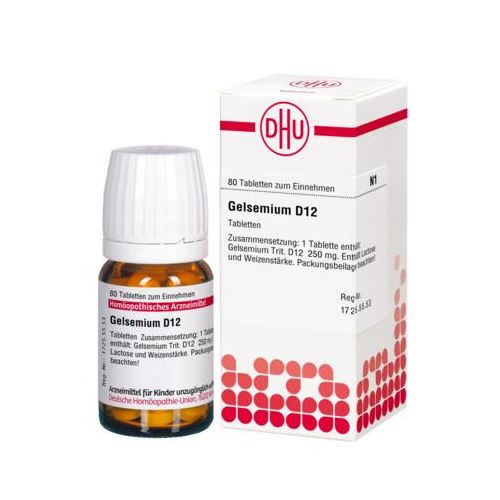 GELSEMIUM D 12 Tabletten 80 St
