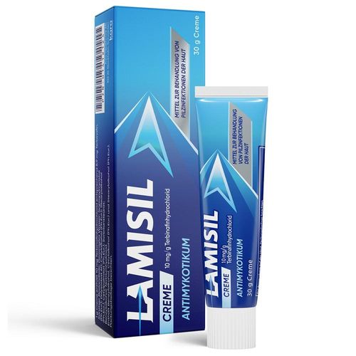 Lamisil Creme bei Fußpilz, 1% Terbinafinhydrochlorid 30 g