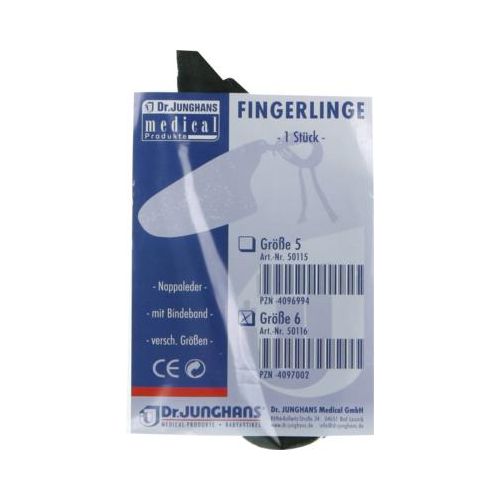FINGERLING Nappaleder Gr.6 m.Bindeband 1 St