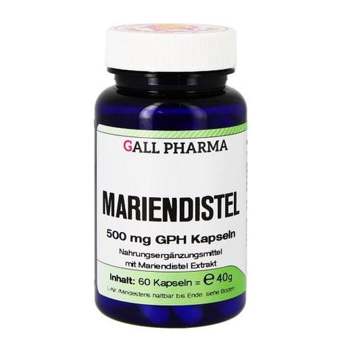 MARIENDISTEL 500 mg GPH Kapseln 60 St