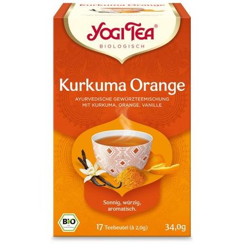 YOGI TEA Kurkuma Orange Bio Filterbeutel 17X2.0 g