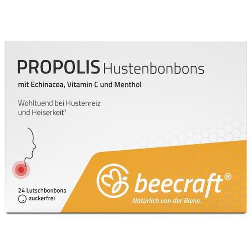 BEECRAFT Propolis Husten-Bonbons 24 St