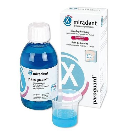 MIRADENT Mundspüllösung paroguard CHX 0,20% 200 ml