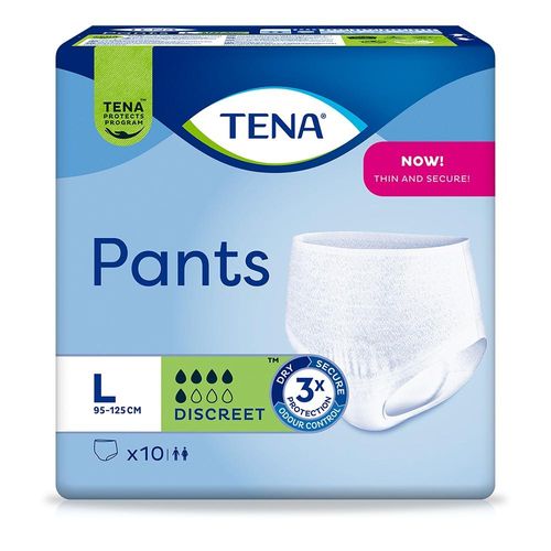 TENA PANTS Discreet L bei Inkontinenz 10 St