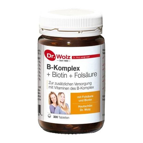 B-KOMPLEX+Biotin+Folsäure Tabletten 300 St
