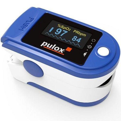 PULOX PO-200 Pulsoximeter blau 1 St