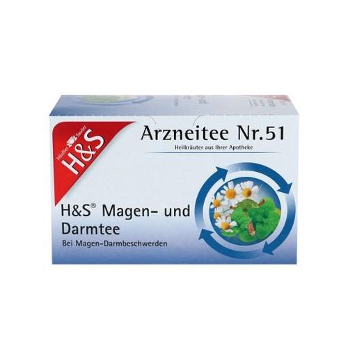 H&S Magen- und Darmtee Filterbeutel 20X2.0 g