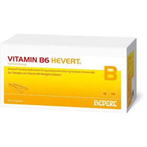 VITAMIN B6 HEVERT Ampullen 100X2 ml