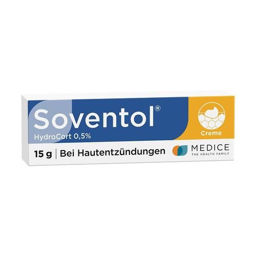 Soventol HydroCort 0,5% Creme bei akuten Hautentzündungen 15 g