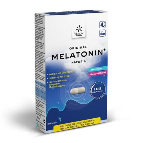 MELATONIN PLUS Kapseln 30 St