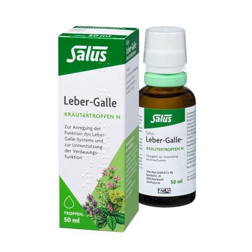 LEBER GALLE Kräutertropfen N Salus 50 ml