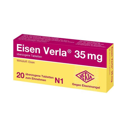 EISEN VERLA 35 mg überzogene Tabletten 20 St