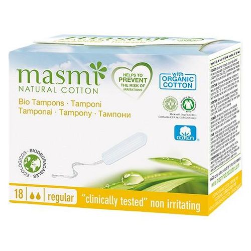 BIO TAMPONS Classic 100% Bio-Baumwolle MASMI 18 St