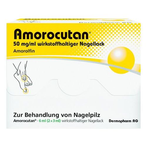 AMOROCUTAN 50 mg/ml wirkstoffhaltiger Nagellack 6 ml