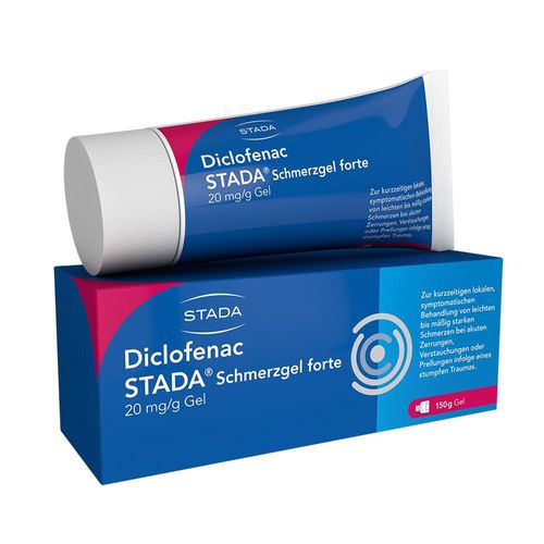 DICLOFENAC STADA Schmerzgel forte 20 mg/g 150 g