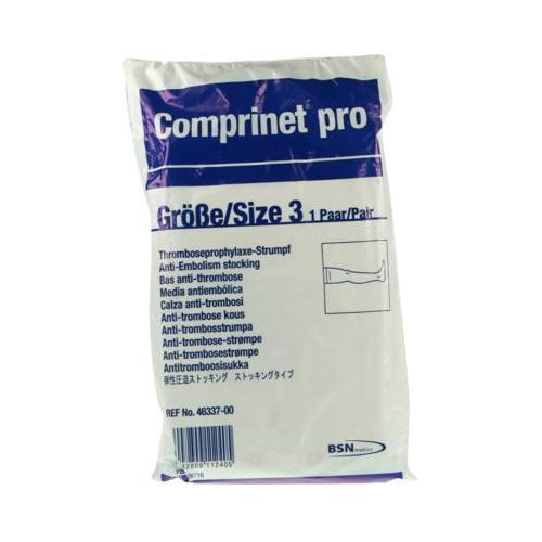 COMPRINET pro Strumpf oberschenk.lang Gr.3 weiß 2 St