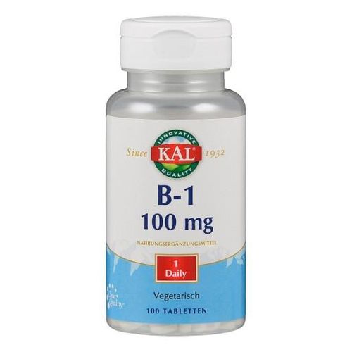 VITAMIN B1 THIAMIN 100 mg KAL Tabletten 100 St