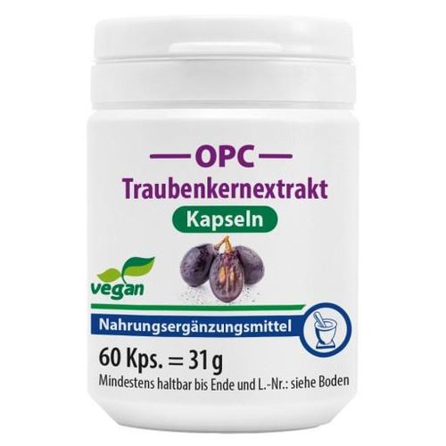 OPC TRAUBENKERNEXTRAKT+Vitamin C Kapseln 60 St