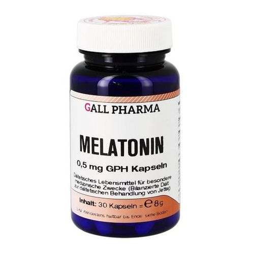 MELATONIN 0,5 mg GPH Kapseln 30 St