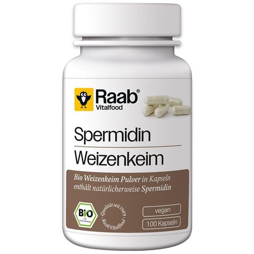 RAAB Vitalfood Spermidin Bio Kapseln 100 St