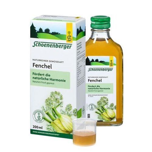 Schoenenberger Naturreiner Gemüsesaft Fenchel 200 ml